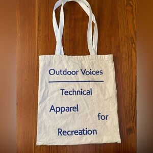 Outdoor Voices Tote Bag